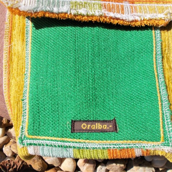 Handmade Oralba Colorful Fabric Crossbody Purse - Picture 4 of 8